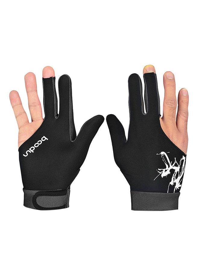 BOODUN 3 Fingers Billiard Glove 