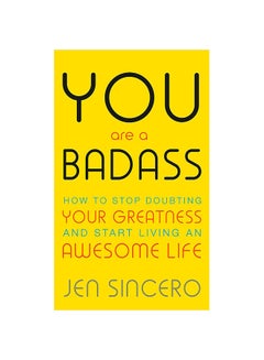 You Are A Badass Paperback English by Jen Sincero - 31-Oct-17 