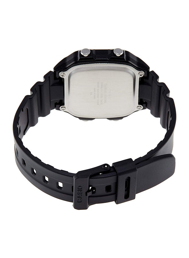 CASIO - Men's Water Resistant Resin Digital Watch AE-1200WH-1AVDF - 42 mm - Black - Image 1