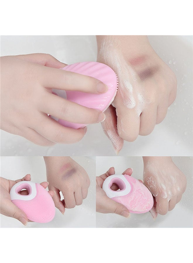 Electric Face Massaging And Cleansing Device Pink