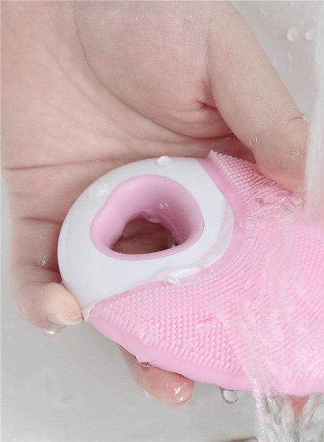 Electric Face Massaging And Cleansing Device Pink