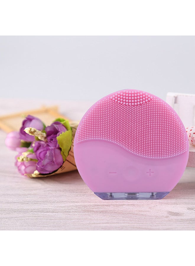Electric Facial Cleansing Device Pink - Image 2
