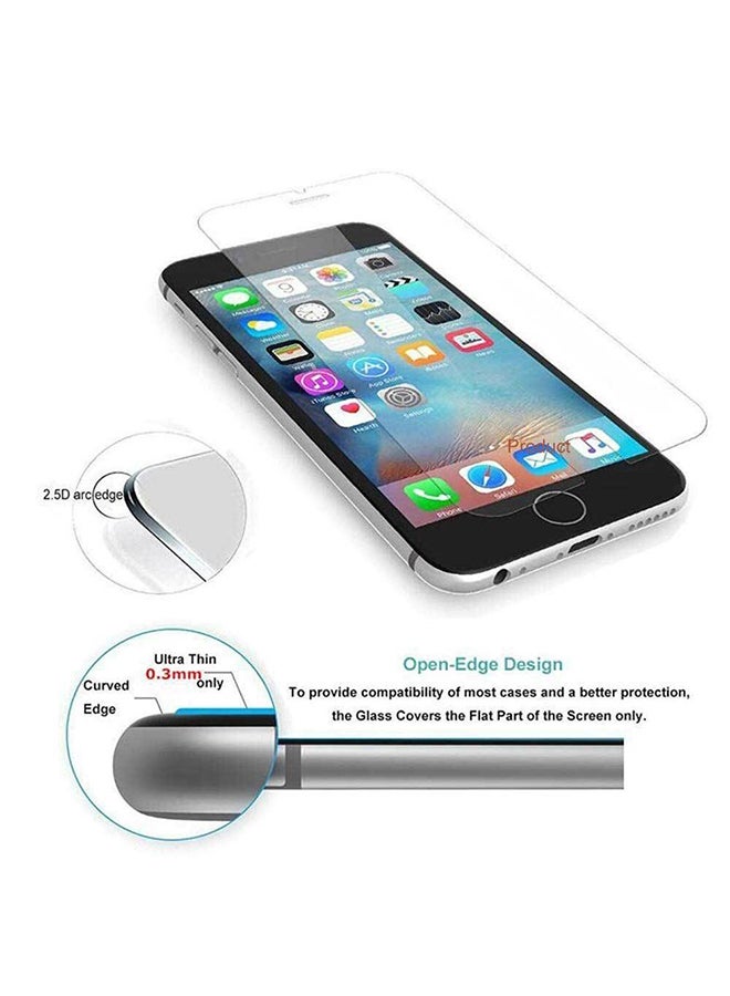 Glass 3-Piece Tempered Screen Protector for Apple iPhone SE 2020/ 8/7/6s/6 4.7inch Clear  - Image 5