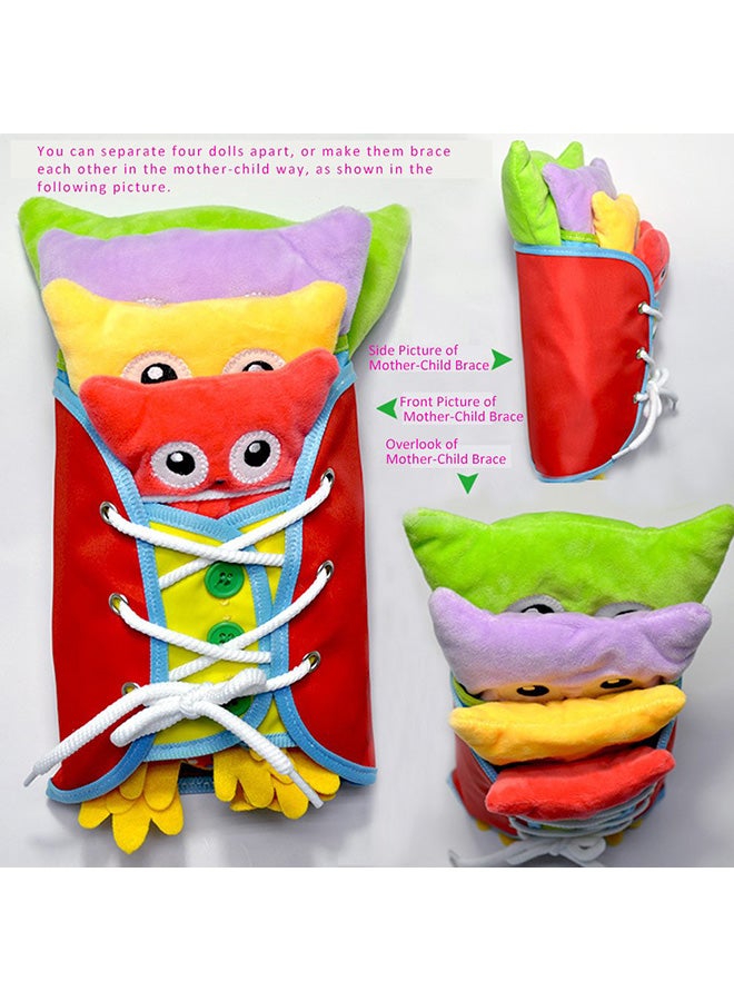 EHOME 4-Piece Learn To Dress Basic Skill Learning Board  - Image 2