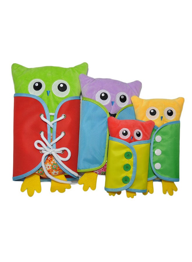 إيهوم لوحة تعليمية لتعليم مهارات ارتداء الثياب الأساسية مكونة من 4 قطع - Image 1