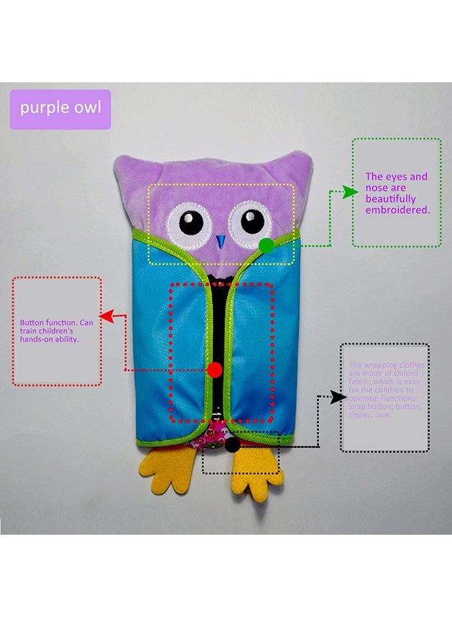 إيهوم لوحة تعليمية لتعليم مهارات ارتداء الثياب الأساسية مكونة من 4 قطع - Image 2