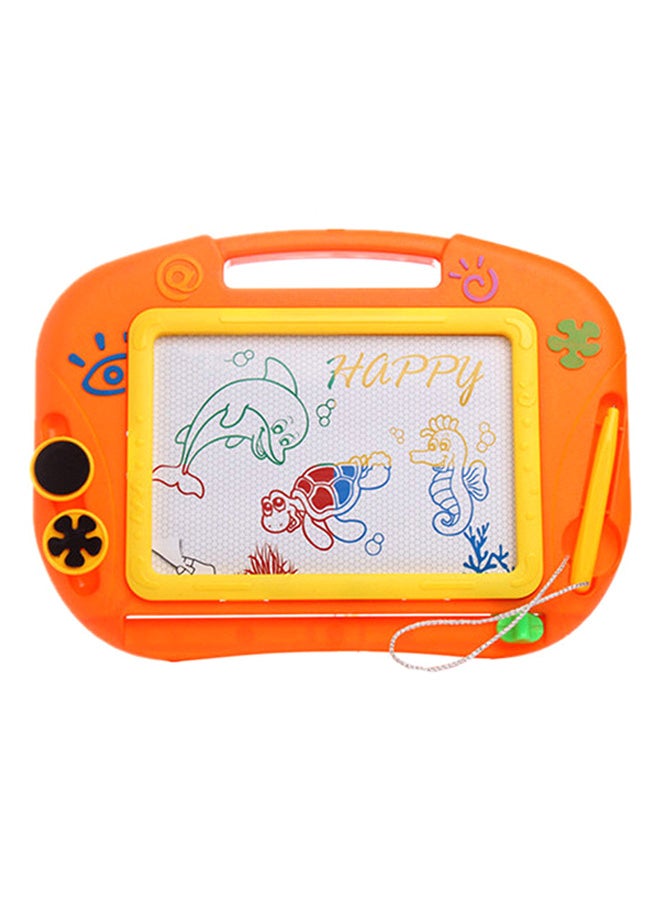 إيهوم لوحة مغناطيسية للرسم والخربشة مع قلم وأختام برتقالي - Image 1