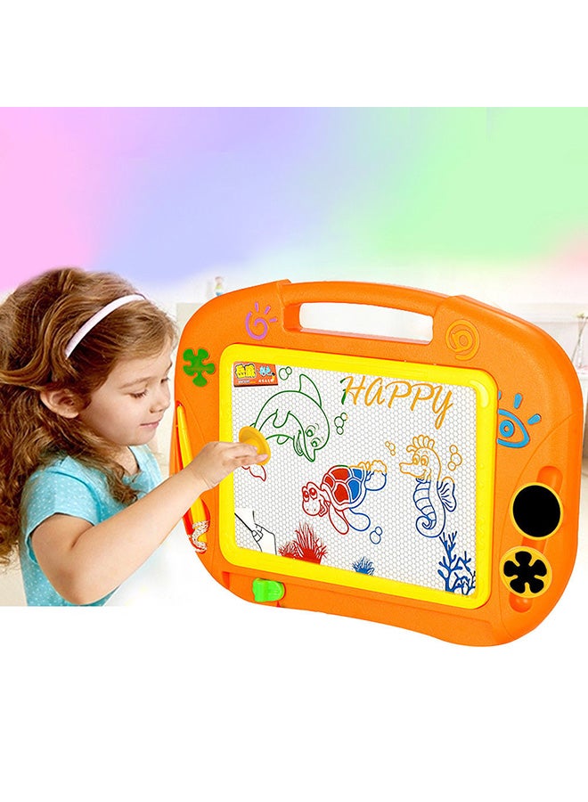 إيهوم لوحة مغناطيسية للرسم والخربشة مع قلم وأختام برتقالي - Image 2