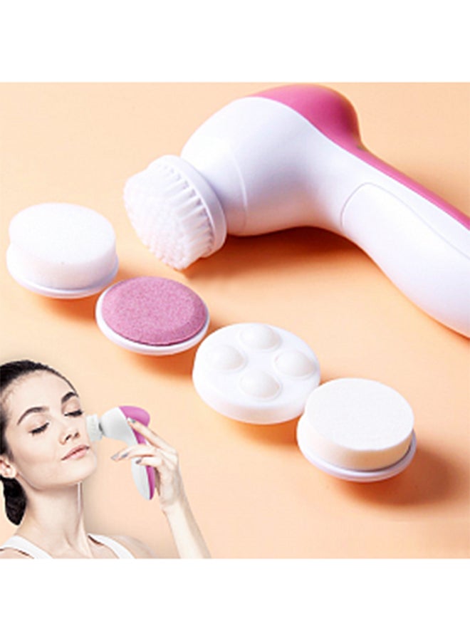 HTC 5-In-1 Professional Face Massager Pink/White - Image 2
