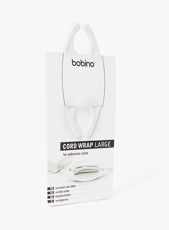 bobino Cord Wrap Cable Organiser White - Image 2