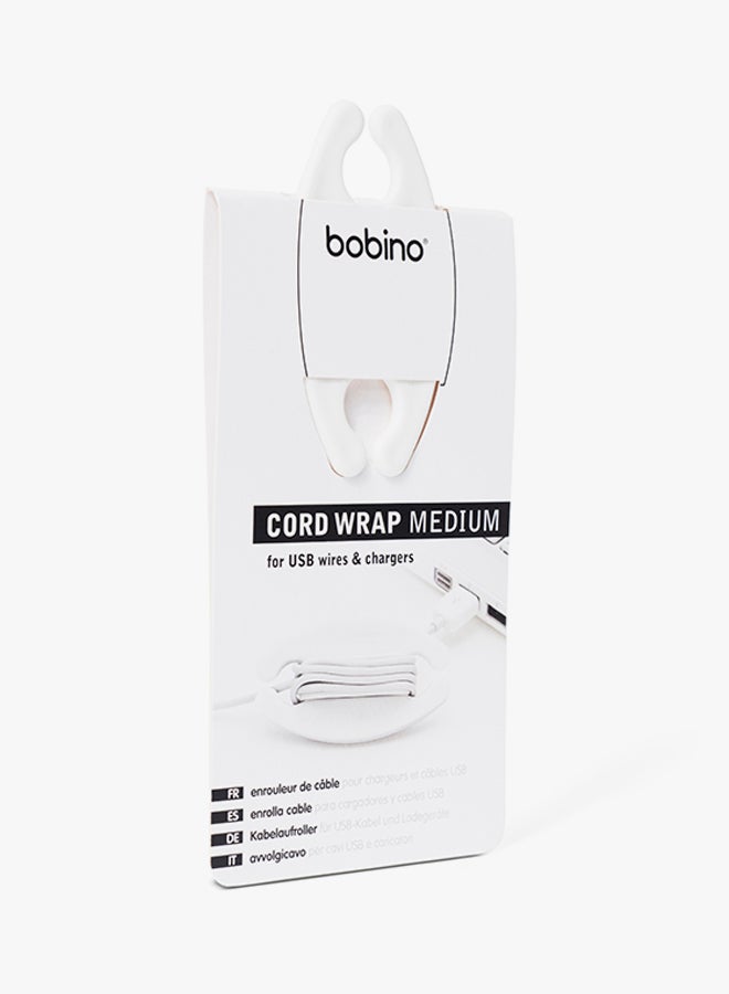 bobino Cord Wrap Cable Organiser White - Image 2