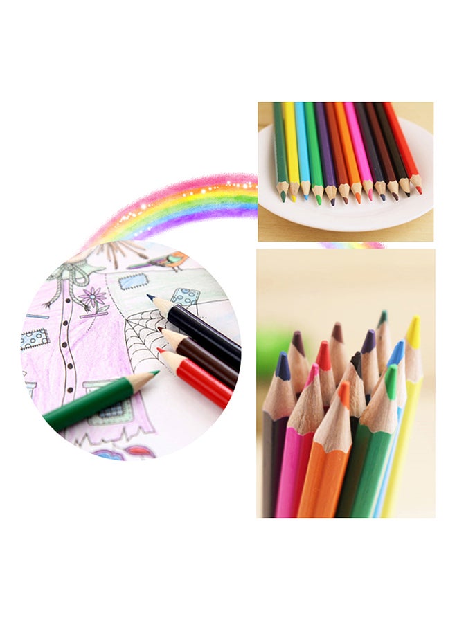 Enotepad 48-Colour Professional Oil Color Wooden Drawing Pencils Multicolour - Image 5