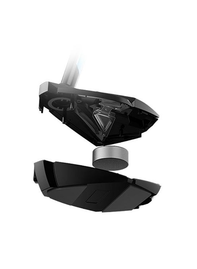حامل ميكروفون طاولة قابل للتعديل بمنفذ USB مع إضاء LED على الغطاء C3564BL الأسود / الأزرق - Image 3