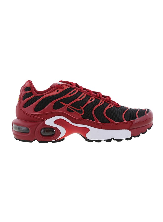 Nike - Air Max Plus Tuned 1 Lace-up Trainers Red/Black/White - Image 1