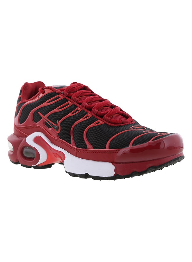 Nike - Air Max Plus Tuned 1 Lace-up Trainers Red/Black/White - Image 1