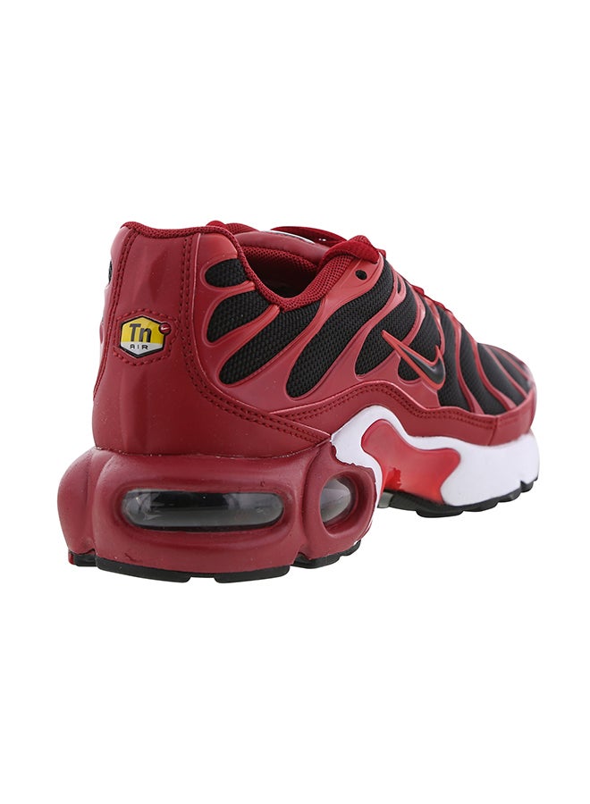 Nike - Air Max Plus Tuned 1 Lace-up Trainers Red/Black/White - Image 1
