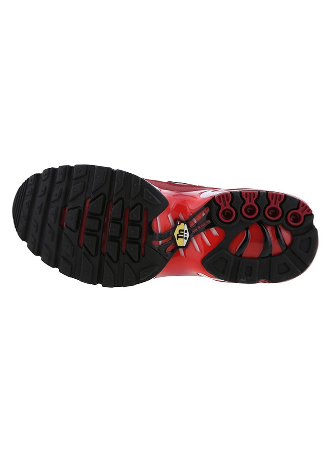 Nike - Air Max Plus Tuned 1 Lace-up Trainers Red/Black/White - Image 1