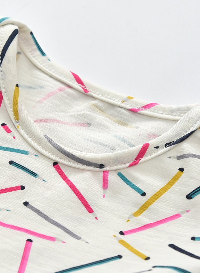 Sharpdo Printed Mini Dress With Jacket Multicolour  - Image 3
