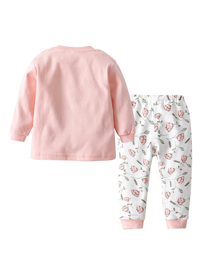 شاربدو طقم ملابس نوم مكون من قطعتين متعدد الألوان - Image 2