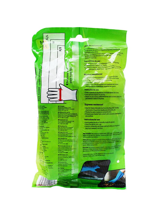 سكوتش برايت قفازات تنظيف متعددة الاستخدامات عبوة من 4 - Image 2