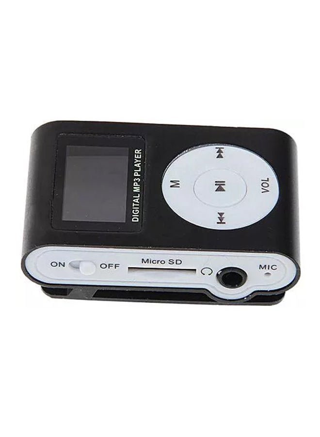 Generic - LCD Digital MP3 Player With Micro SD Card Reader A1 Black - Image 1