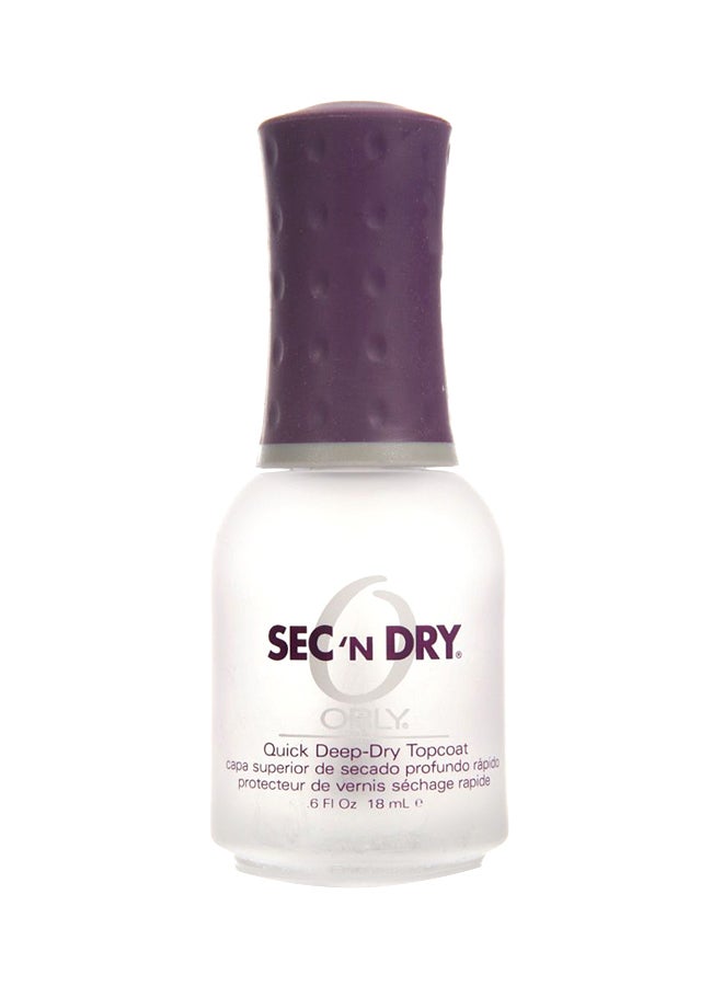 Orly Sec N Dry Nail Top Coat Clear