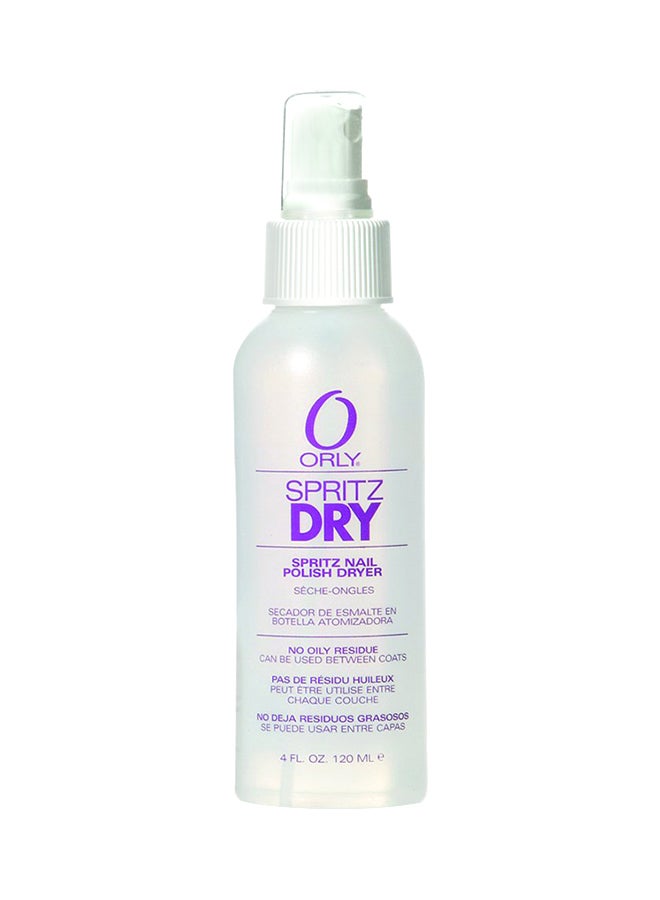 Spritz Dry Nail Polish Dryer Clear