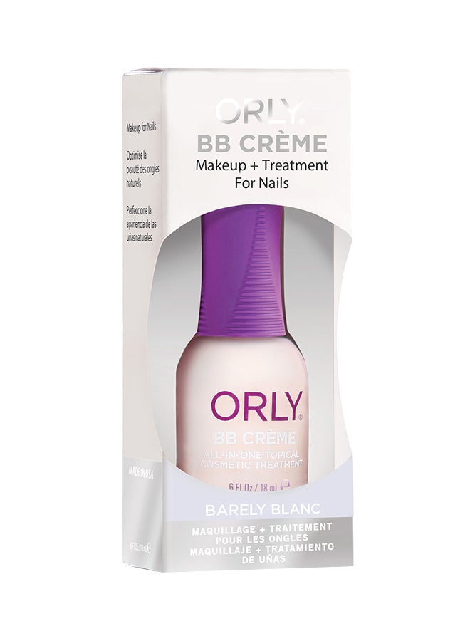 أورلى كريم بي بي المتكامل بعلاج تجميلي موضعي بيرلي بلانك 18ملليلتر