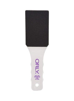 Foot File With Replaceable Grit Pads Black/White
