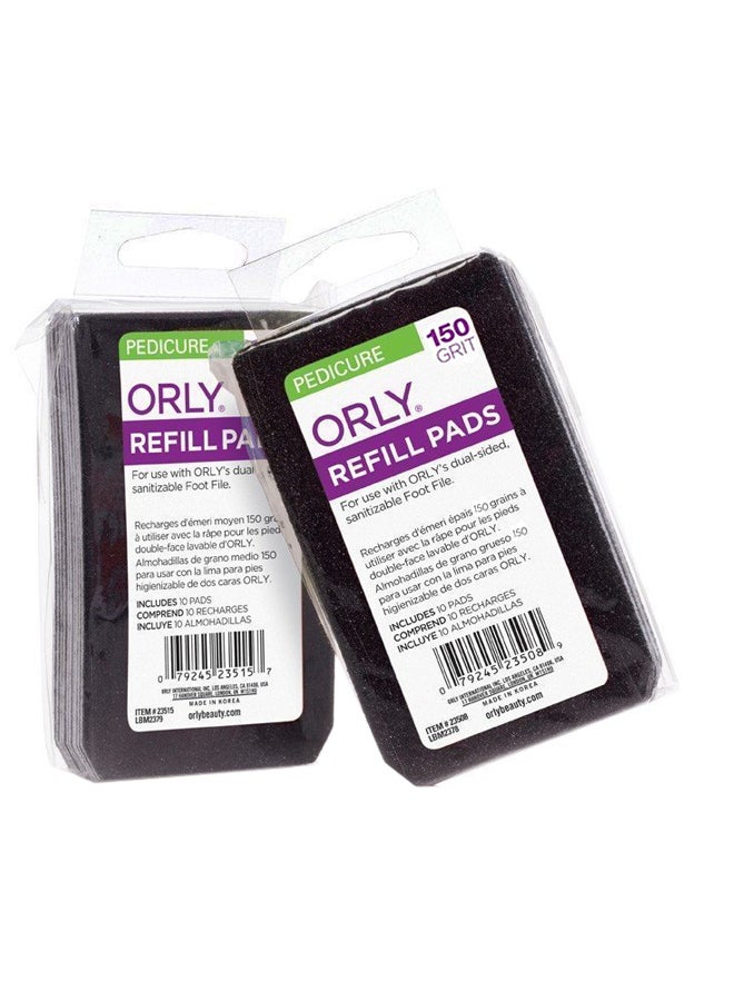 Orly 150 Grit Refill Pad Black
