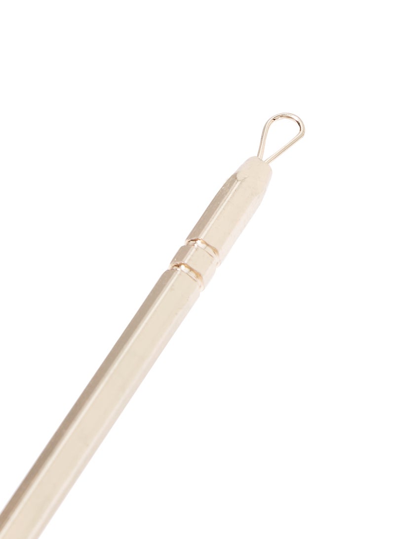 Helena Sharp End Big Blackhead Remover Golden 12cm - Image 3