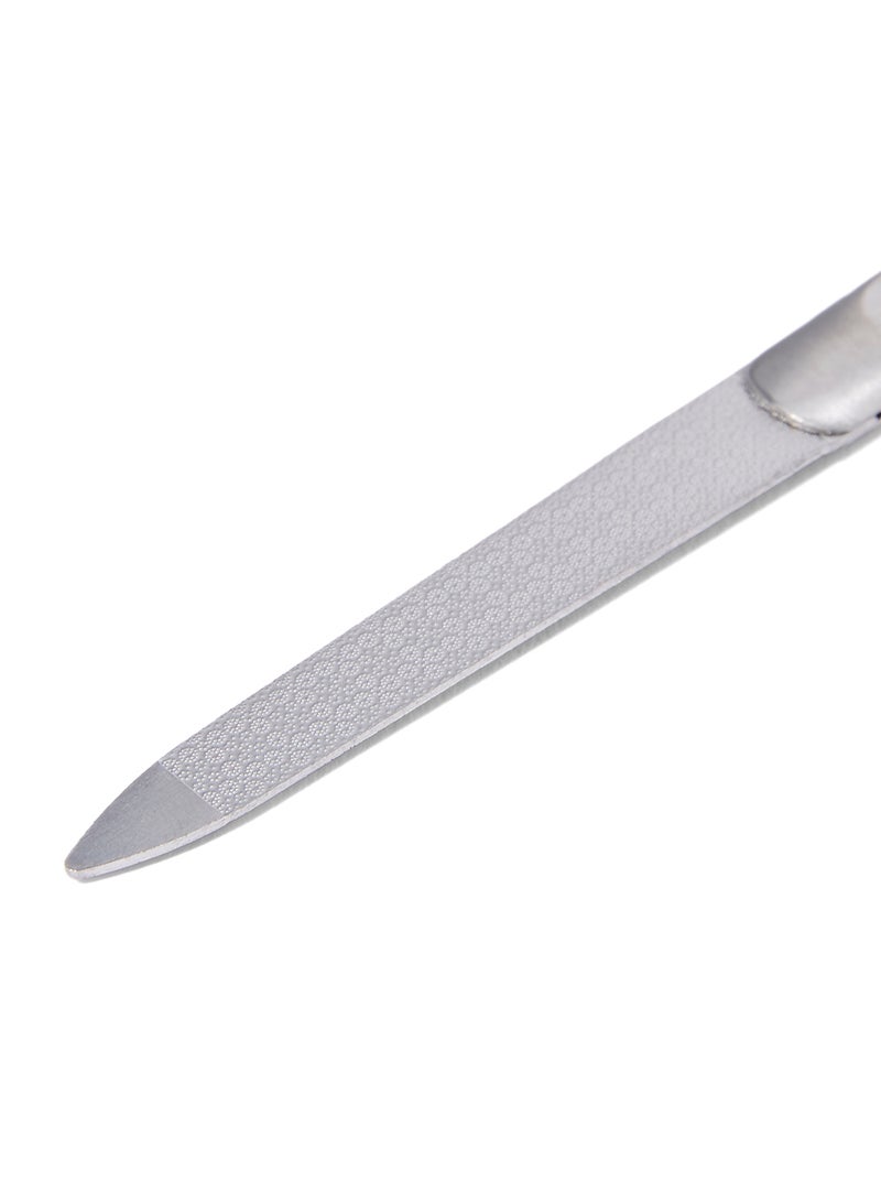 Cushioned Nail File Silver