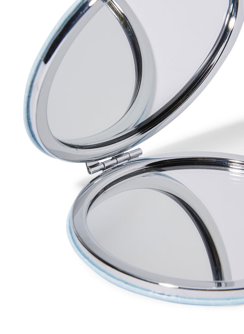 Helena Cosmetic Pocket Mirror Blue - Image 3