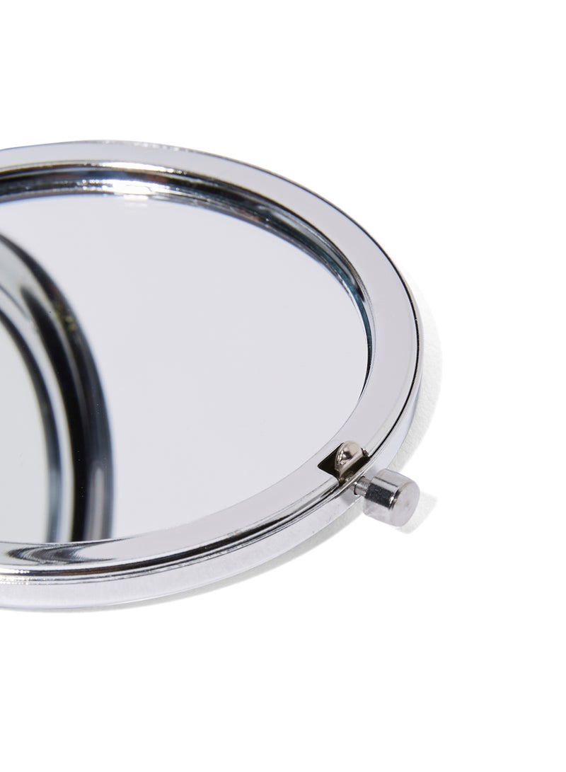 Cosmetic Pocket Mirror Brown