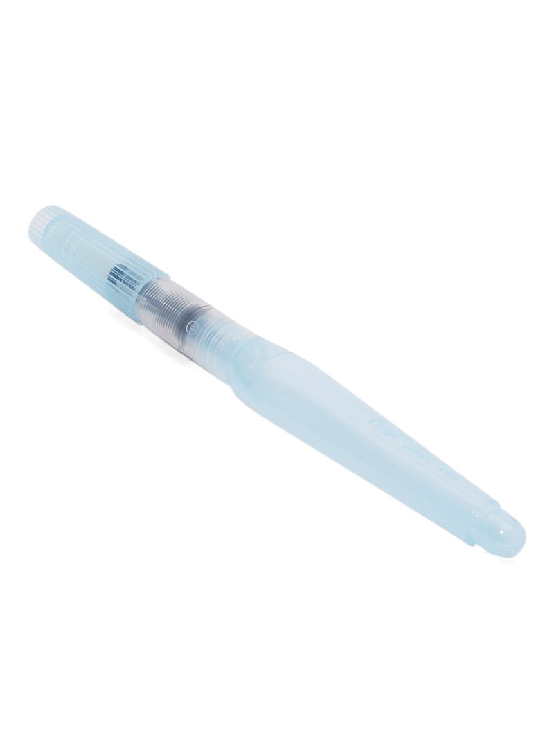 Pentel Aquash Broad  Water Brush Clear/Blue - Image 1