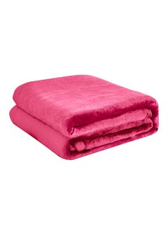 Safar Tekstil Super Soft Flano Blanket Flannel Pink 140x100cm  - Image 1