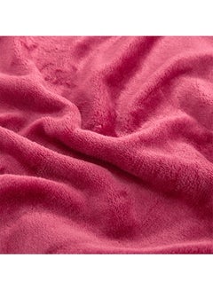 Safar Tekstil Super Soft Flano Blanket Flannel Pink 140x100cm  - Image 3