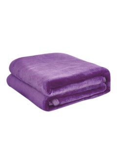 Safar Tekstil Super Soft Flano Blanket Flannel Purple  - Image 1