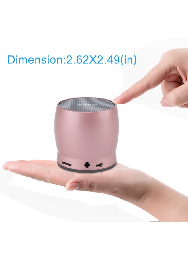 EWA Portable Bluetooth Speaker Pink - Image 5