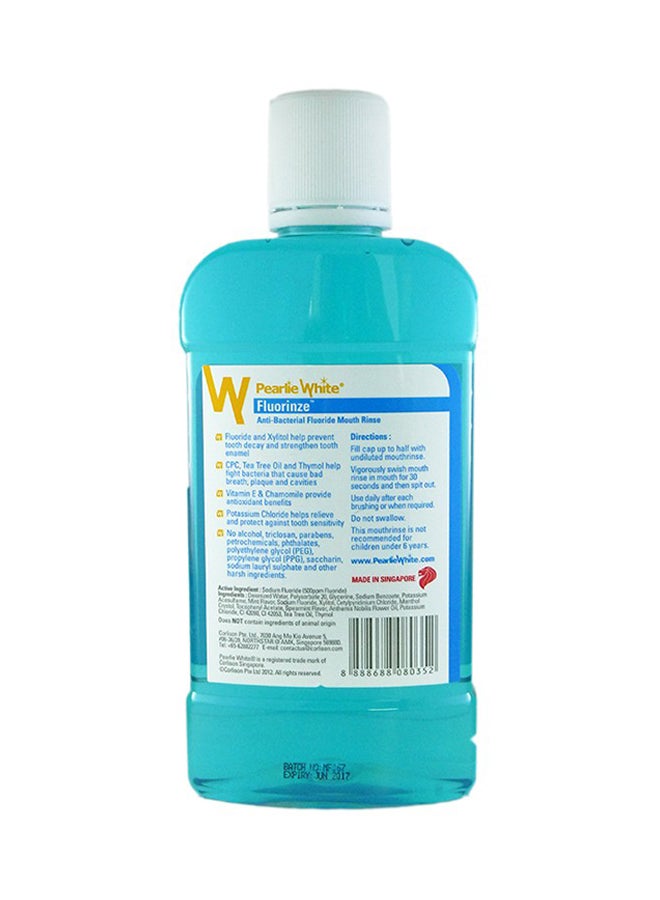 Pearlie White Anti-Bacterial Fluoride Mouth Rinse Multicolour 500ml - Image 2