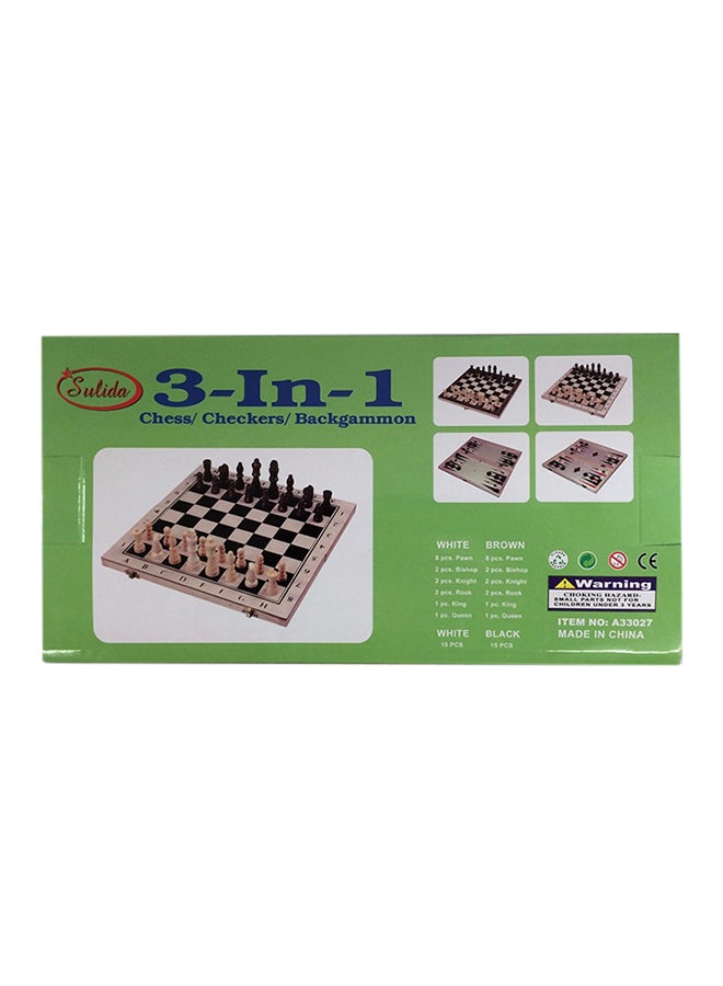 سوليدا لعبة شطرنج 3 في 1 - Image 3