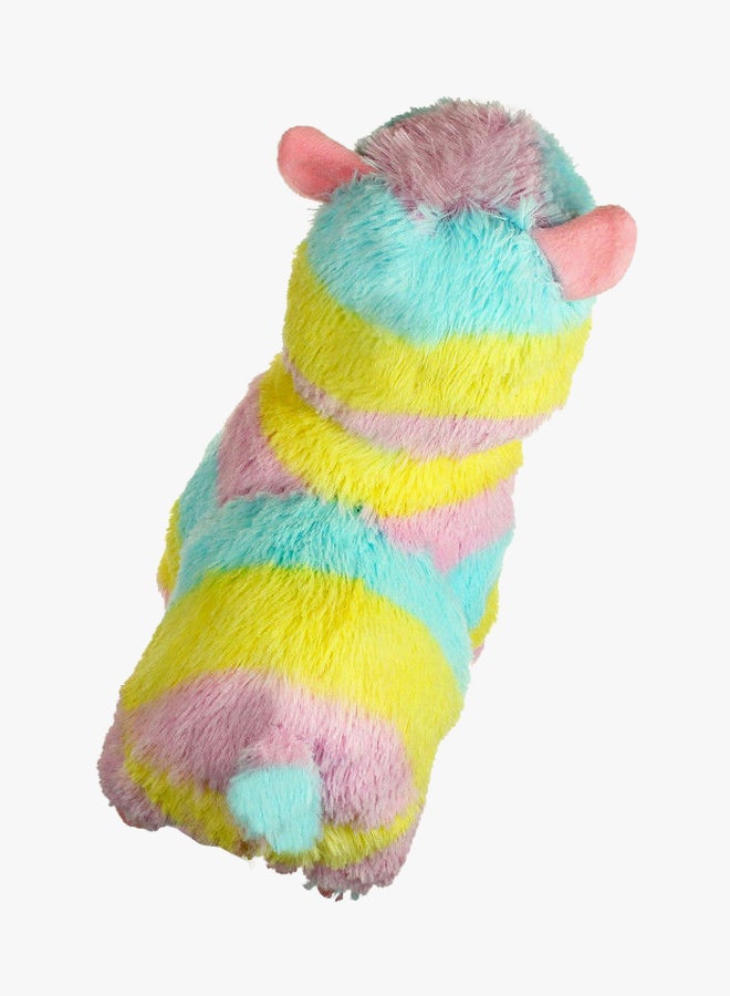 DEDC Rainbow Alpacasso Alpaca Llama Plush Toy 7inch  - Image 2