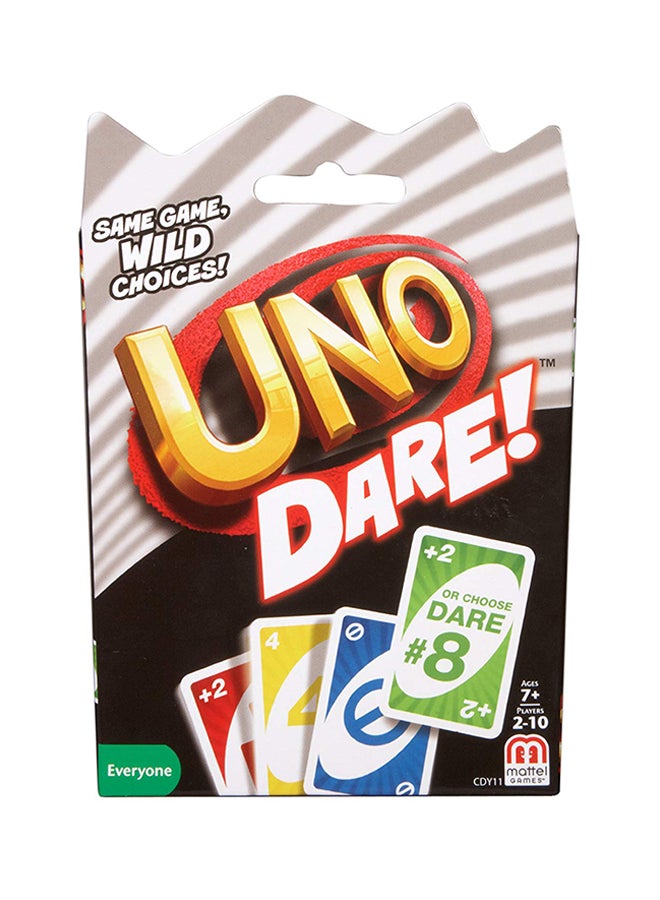 Mattel Games - UNO Dare Card Game CDY11 - Image 1