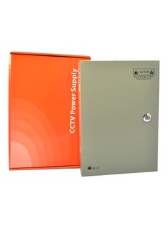 UK PLUS CCTV Power Box 12V 30A 18 Channel Grey  - Image 3