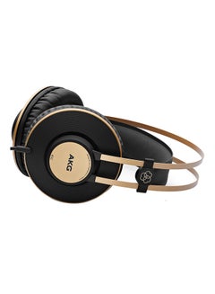 AKG Over-Ear Monitor Headphones Matte Black/Gold  - Image 3
