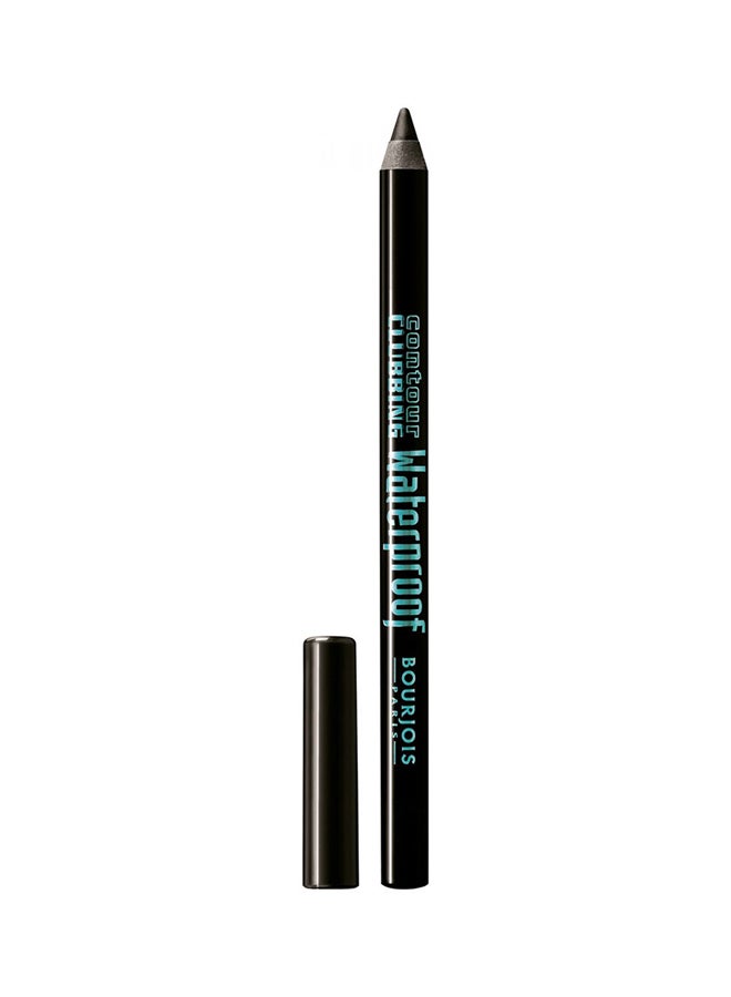 BOURJOIS PARIS Contour Clubbing Waterproof Pencil And Liner 41 Black Party  - Image 1