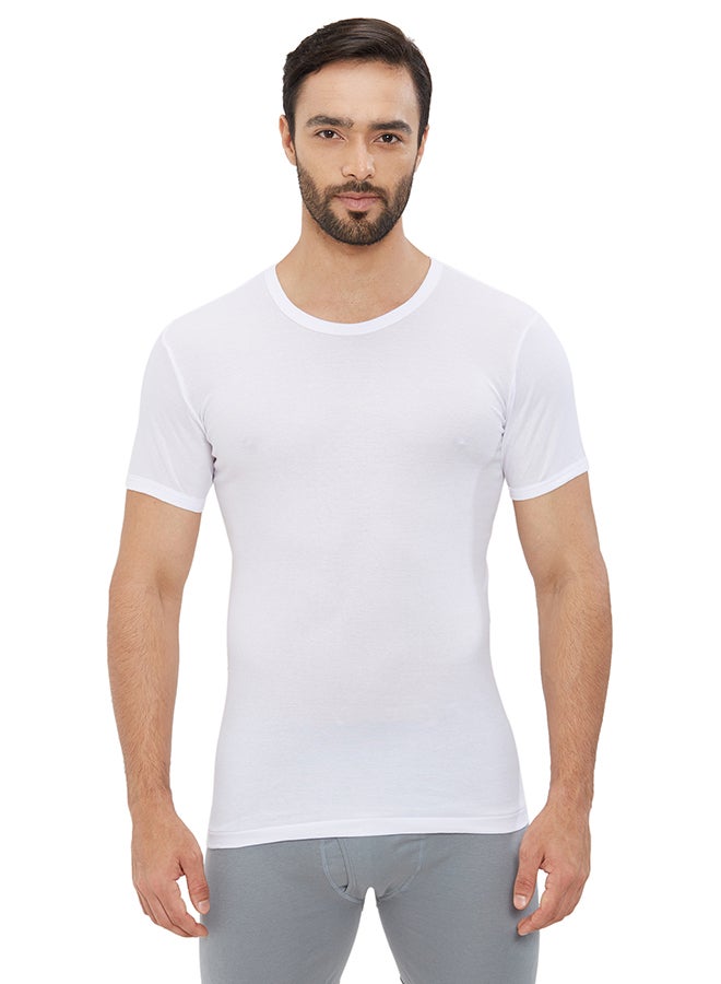 BYC Aerocool Round Neck Undershirt White  - Image 1