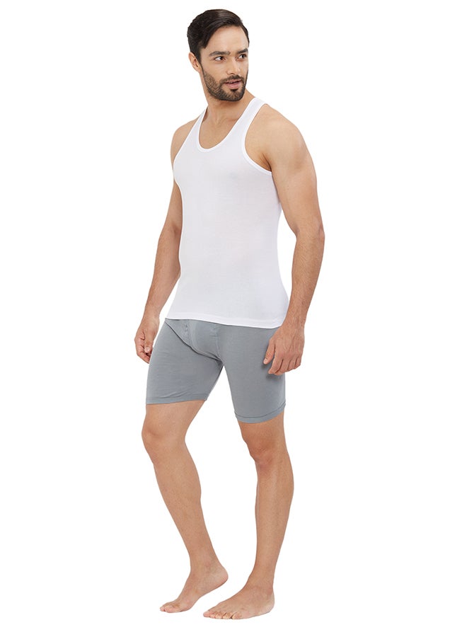 BYC Aerocool Sleeveless Vest White  - Image 3