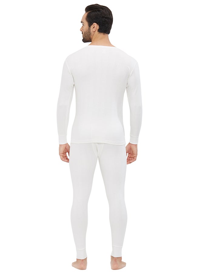 AMPM 2-Piece Full Body Thermal Set Off White - Image 2