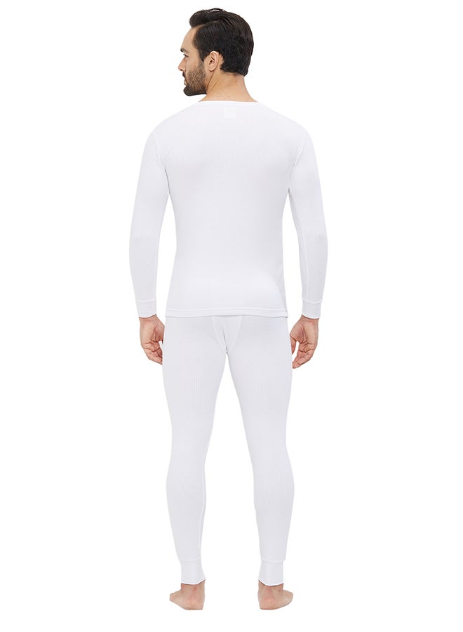 AMPM - 2-Piece Full Body Thermal Set White - Image 1